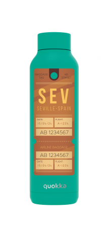 SOLID - JADE GREEN 630 ML SEVILLA LABEL CUSTOM SOLID - JADE GREEN 630 ML SEVILLA LABEL CUSTOM