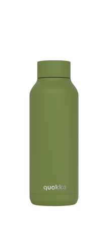 QUOKKA BOTELLA TERMO ACERO INOXIDABLE SOLID OLIVE GREEN 510 ML