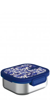 QUOKKA LUNCH BOX ACERO INOXIDABLE KAI BLUE BLOSSOM