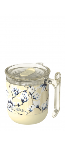 QUOKKA TAZA TERMO ACERO INOXIDABLE DROP SAFE WAVE SPRING DAWN 260 ML