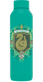QUOKKA BOTELLA TERMO ACERO INOXIDABLE SOLID JADE GREEN 630 ML HP SLYTHERIN