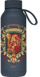QUOKKA BOTELLA TERMO ACERO INOXIDABLE SOLID CON COLGADOR SLATE 510 ML HP GRYFFINDOR