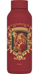 QUOKKA BOTELLA TERMO ACERO INOXIDABLE SOLID FIREBRICK RED 510 ML HP GRYFFINDOR