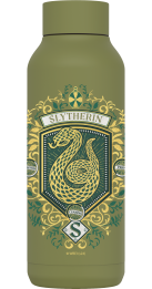 QUOKKA BOTELLA TERMO ACERO INOXIDABLE SOLID OLIVE GREEN 510 ML HP SLYTHERIN