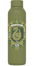 QUOKKA BOTELLA TERMO ACERO INOXIDABLE SOLID OLIVE GREEN 630 ML HP SLYTHERIN