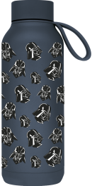 QUOKKA BOTELLA TERMO ACERO INOXIDABLE SOLID CON COLGADOR SLATE 510 ML STAR WARS DARTH VADER