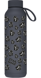 QUOKKA BOTELLA TERMO ACERO INOXIDABLE SOLID CON COLGADOR SLATE 630 ML STAR WARS DARTH VADER