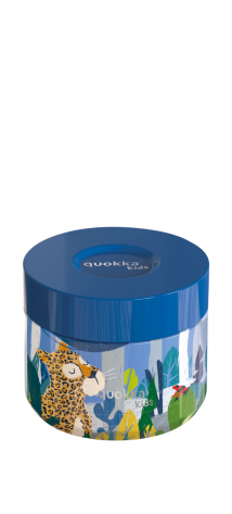 QUOKKA RECIPIENTE COMIDA TERMICO ACERO INOXIDABLE WHIM JUNGLE 360 ML