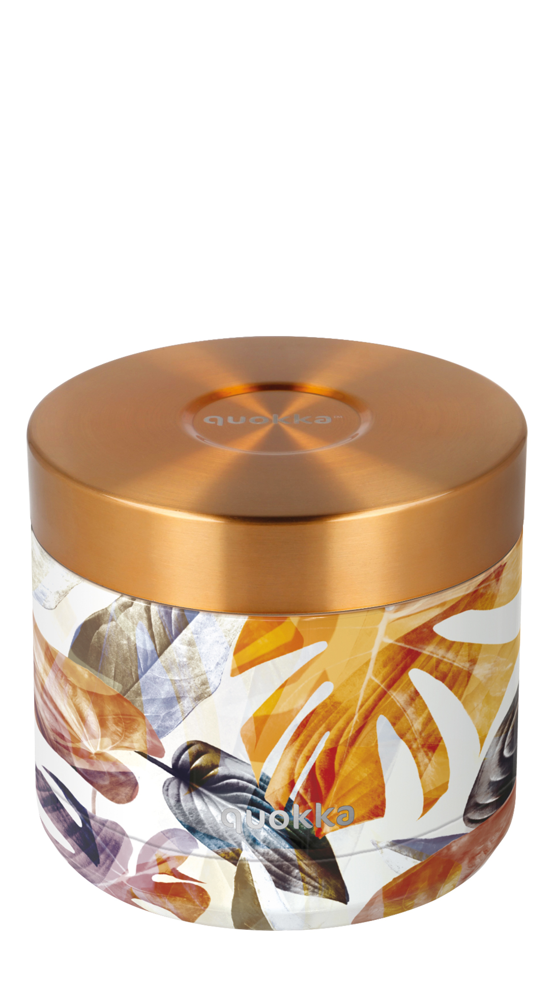 QUOKKA RECIPIENTE COMIDA TERMICO ACERO INOXIDABLE WHIM AUTUMN 600 ML