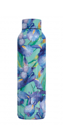 QUOKKA BOTELLA TERMO ACERO INOXIDABLE SOLID BLUE IRISES 630 ML