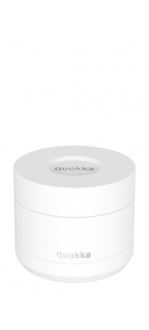 QUOKKA RECIPIENTE COMIDA TERMICO ACERO INOXIDABLE WHIM IVORY 360 ML