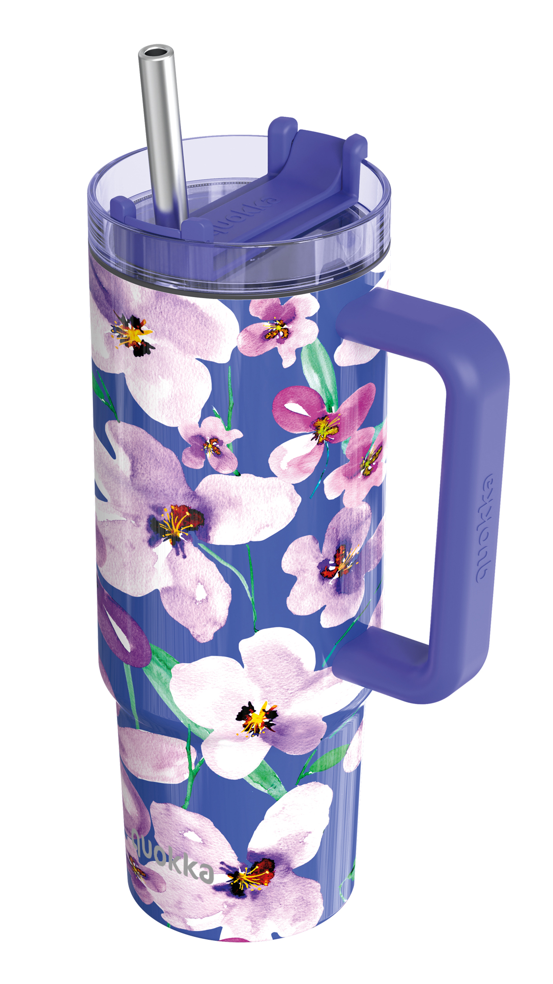 QUOKKA TAZA TERMO ACERO INOXIDABLE STREAM FLOWER DUSK L 950 ML