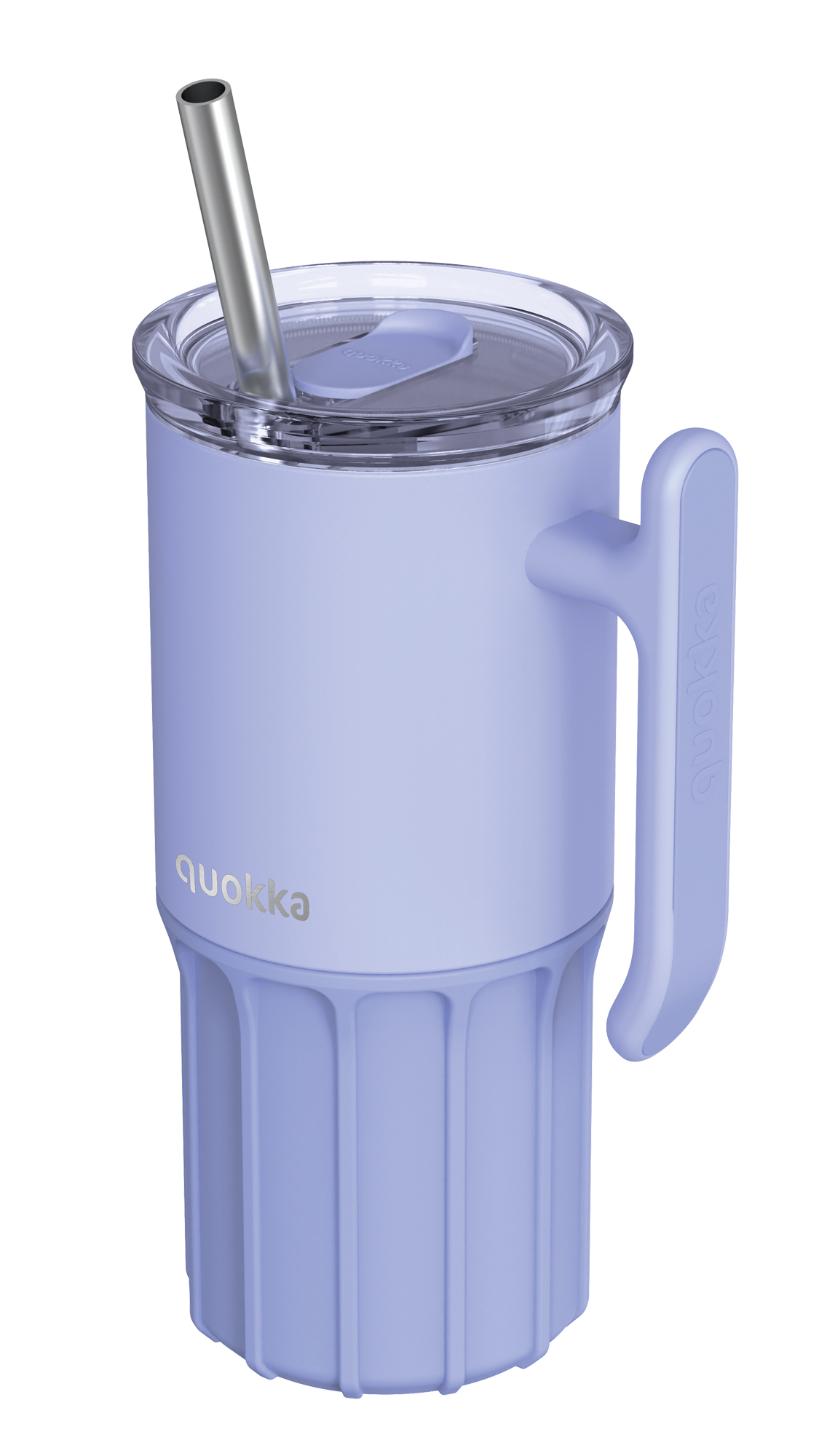 QUOKKA TAZA TERMO ACERO INOXIDABLE CON BASE DE SILICONA UMI LAVENDER 720 ML