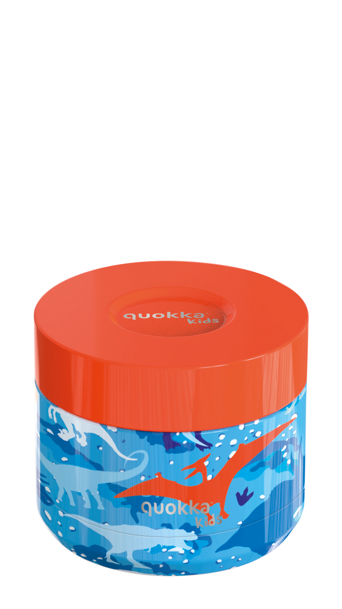 QUOKKA RECIPIENTE COMIDA TERMICO ACERO INOXIDABLE WHIM DINOSAUR 360 ML