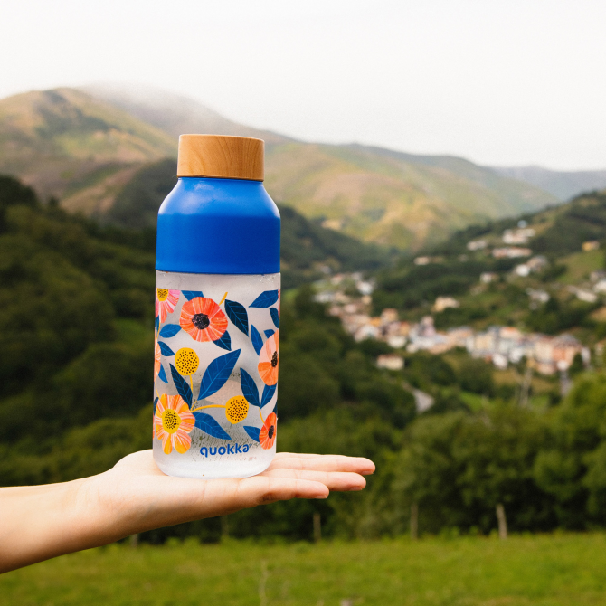 QUOKKA BOTELLA ECOZEN ICE SUMMER GARDEN 570 ML