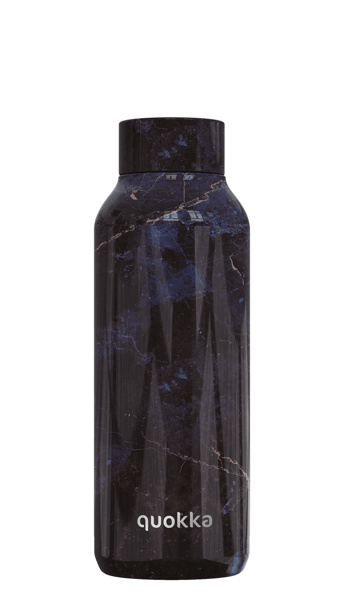 QUOKKA BOTELLA TERMO ACERO INOXIDABLE SOLID BLACK MARBLE 510 ML