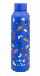 QUOKKA BOTELLA TERMO ACERO INOXIDABLE SOLID 630 ML BLUEBERRY NAKD