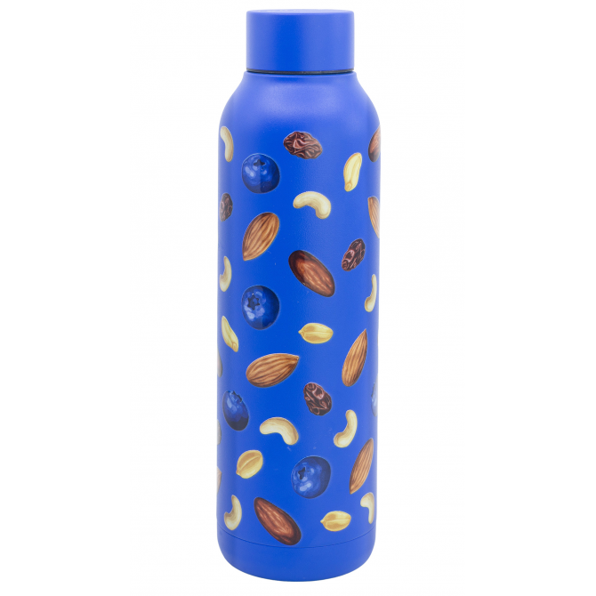 QUOKKA BOTELLA TERMO ACERO INOXIDABLE SOLID 630 ML BLUEBERRY NAKD CUSTOM