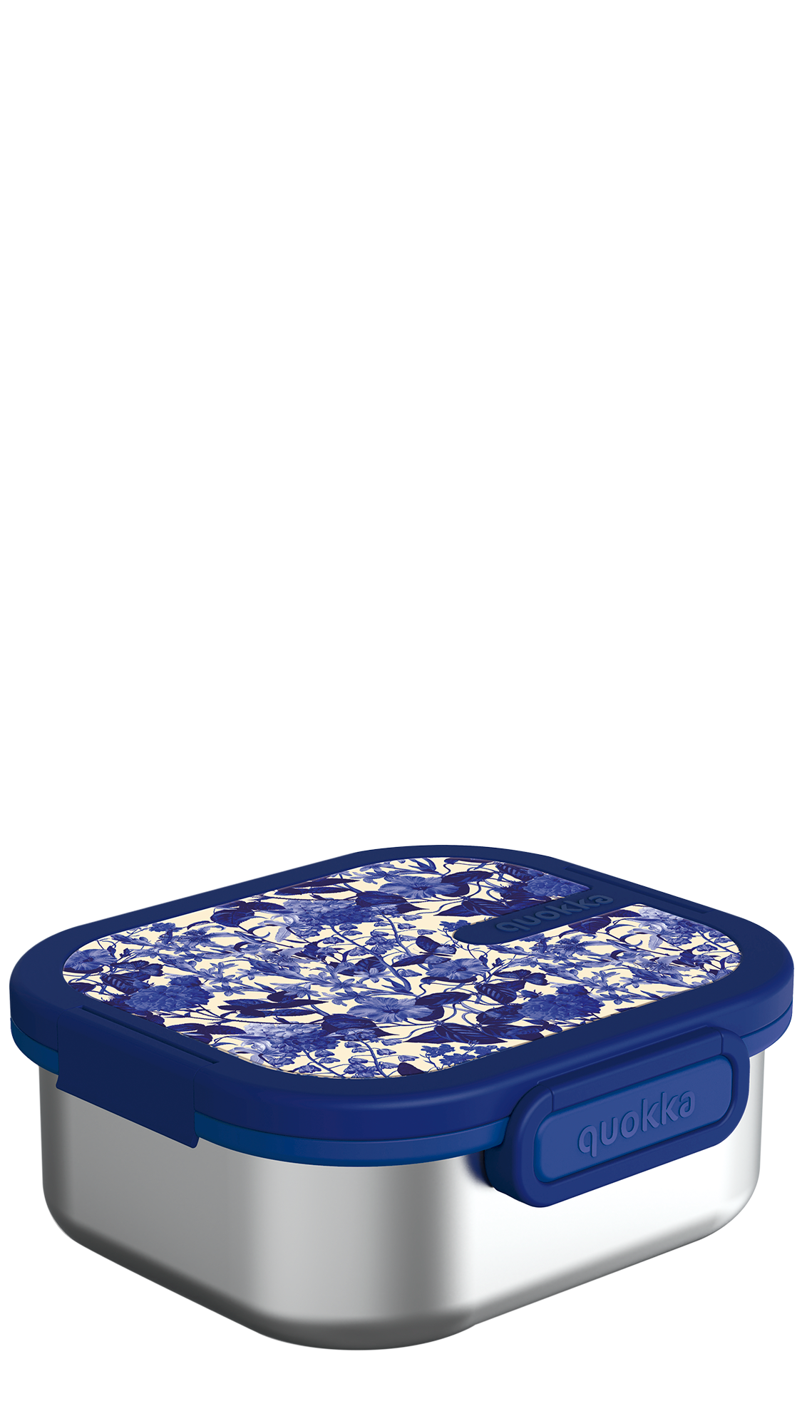 QUOKKA LUNCH BOX ACERO INOXIDABLE KAI BLUE BLOSSOM
