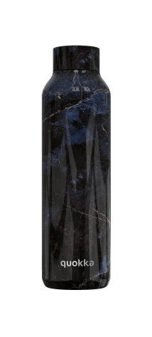 QUOKKA BOTELLA TERMO ACERO INOXIDABLE SOLID BLACK MARBLE 630 ML