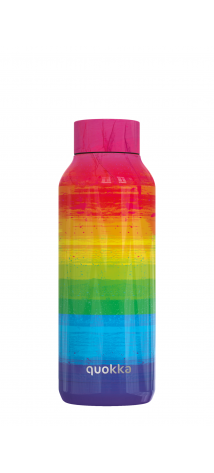 QUOKKA BOTELLA TERMO ACERO INOXIDABLE SOLID RAINBOW 510 ML