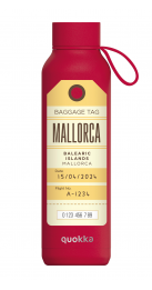 SOLID WITH STRAP - CHERRY RED 630 ML MALLORCA LABEL