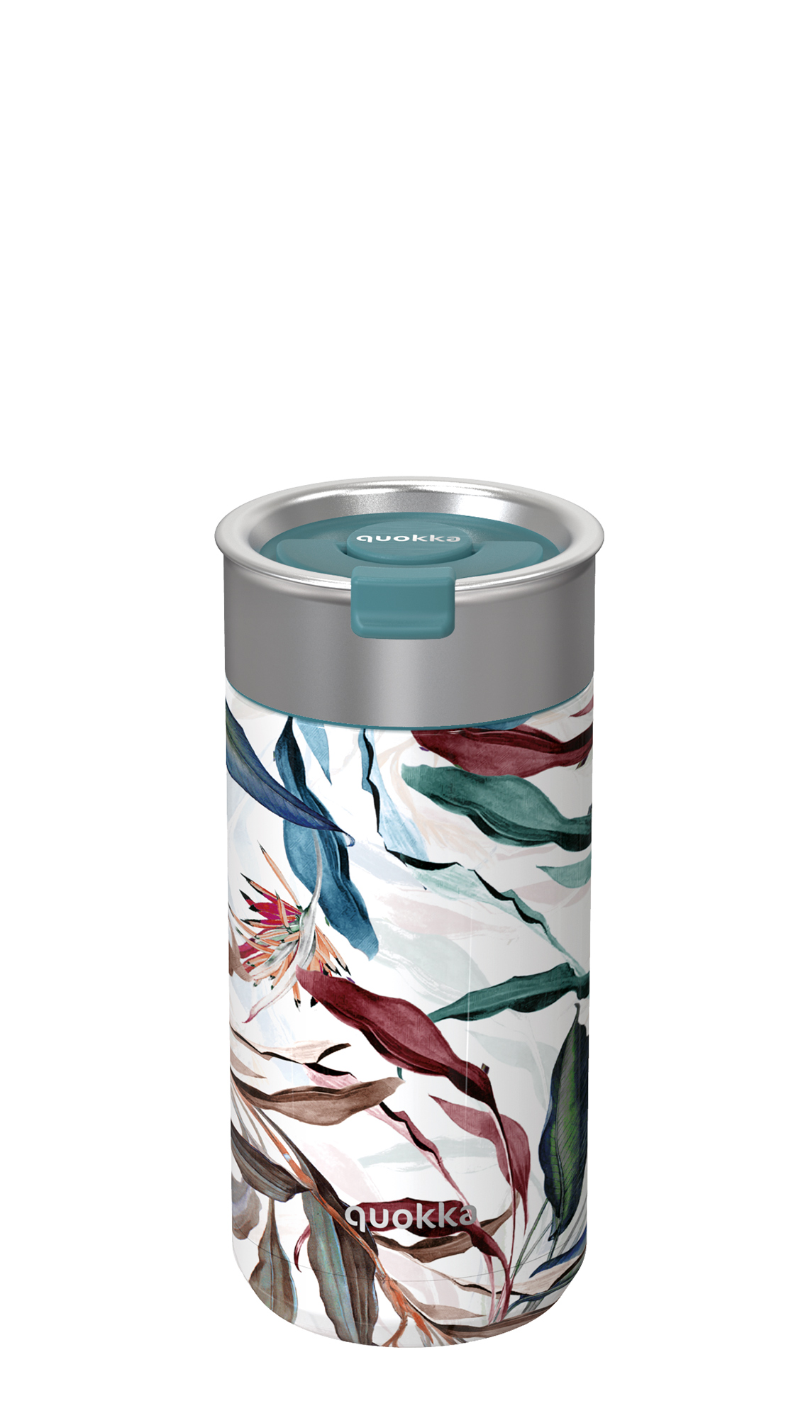 QUOKKA VASO CAFE TERMICO ACERO INOXIDABLE BOOST BOUQUET 400 ML