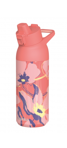 QUOKKA BOTELLA TERMO ACERO INOXIDABLE CON SIPPER TIDE CORAL SKETCH 700 ML