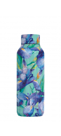 QUOKKA BOTELLA TERMO ACERO INOXIDABLE SOLID BLUE IRISES 510 ML