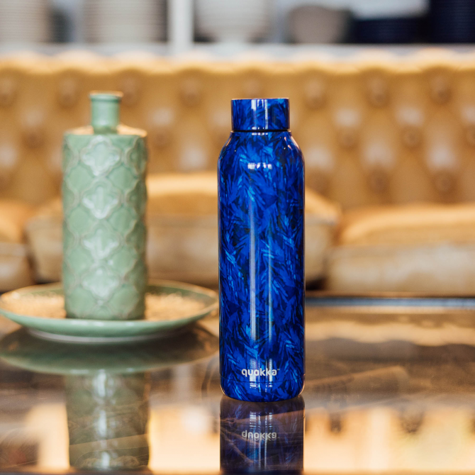 QUOKKA BOTELLA TERMO ACERO INOXIDABLE SOLID NIGHT FOREST 630 ML