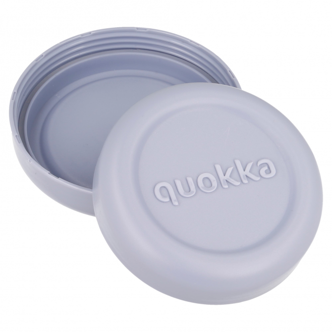 QUOKKA RECIPIENTE COMIDA MS CON FUNDA DE SILICONA BUBBLE ZEN 770 ML