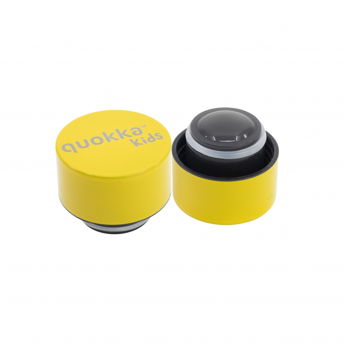 QUOKKA KIDS BOTELLA TERMO ACERO INOXIDABLE SOLID CON COLGADOR COLOR BRICKS 330 ML