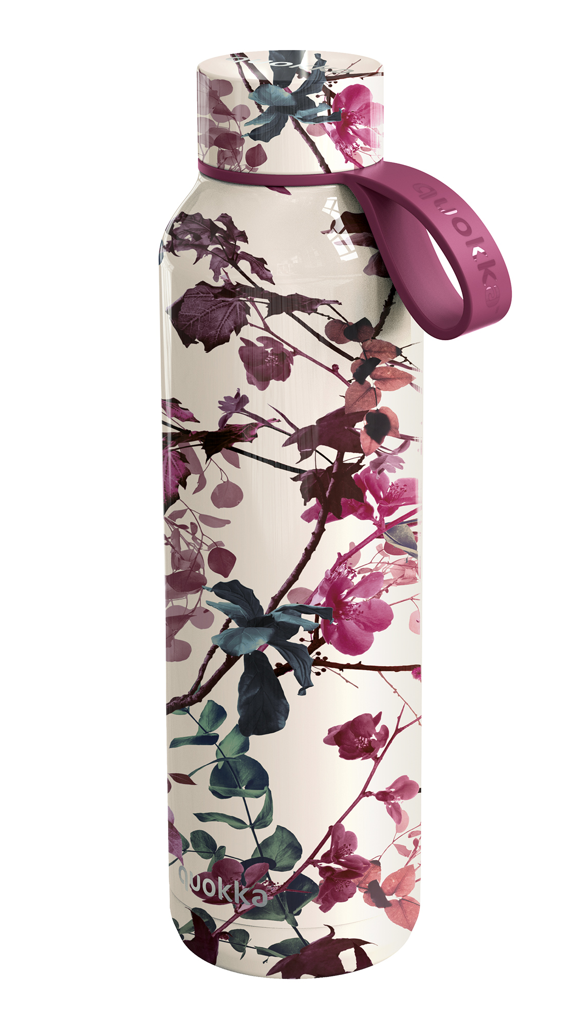 QUOKKA BOTELLA TERMO ACERO INOXIDABLE SOLID CON COLGADOR TREE BRANCHES 630 ML