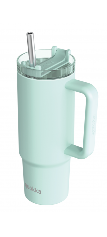 QUOKKA TAZA TERMO ACERO INOXIDABLE STREAM TURQUOISE L 950 ML