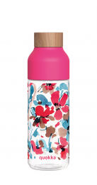 QUOKKA BOTELLA ECOZEN ICE RED FLOWERS 720 ML