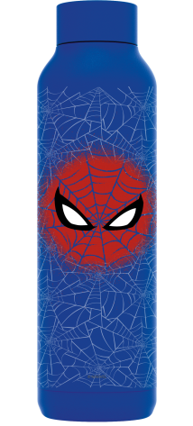 QUOKKA BOTELLA TERMO ACERO INOXIDABLE SOLID ULTRAMARINE 630 ML SPIDERMAN