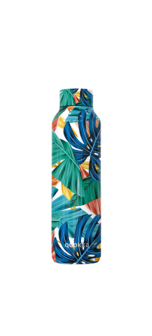 QUOKKA BOTELLA TERMO ACERO INOXIDABLE SOLID COLOR JUNGLE 630 ML