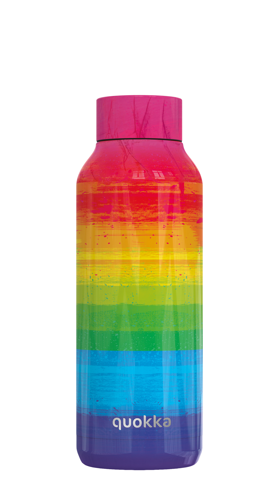 QUOKKA BOTELLA TERMO ACERO INOXIDABLE SOLID RAINBOW 510 ML