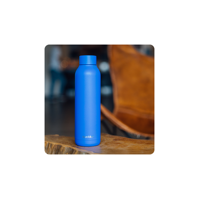 QUOKKA BOTELLA TERMO ACERO INOXIDABLE SOLID NIGHT FOREST 510 ML