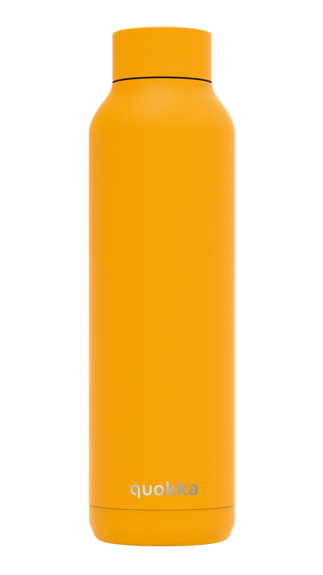 QUOKKA BOTELLA TERMO ACERO INOXIDABLE SOLID AMBER YELLOW 630 ML