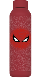 QUOKKA BOTELLA TERMO ACERO INOXIDABLE SOLID FIREBRICK RED 630 ML SPIDER-MAN