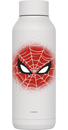 QUOKKA BOTELLA TERMO ACERO INOXIDABLE SOLID WHITE 510 ML SPIDER-MAN