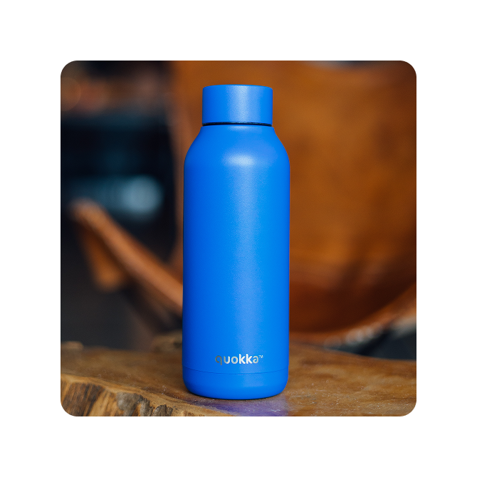 QUOKKA BOTELLA TERMO ACERO INOXIDABLE SOLID ULTRAMARINE 510 ML