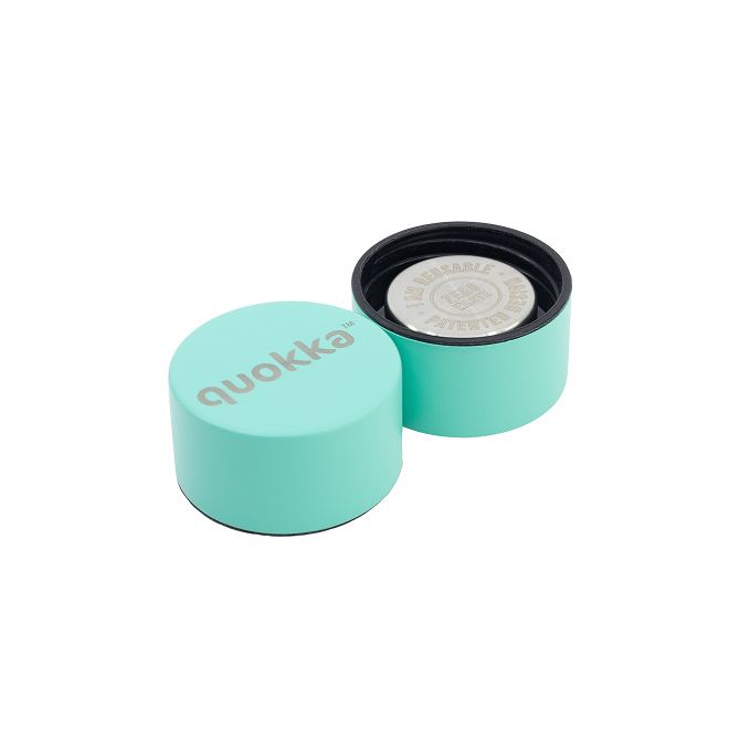 QUOKKA BOTELLA TERMO ACERO INOXIDABLE SOLID JADE GREEN 630 ML