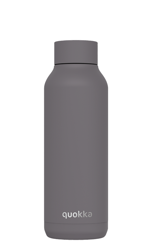 QUOKKA BOTELLA TERMO ACERO INOXIDABLE SOLID GREY 510 ML