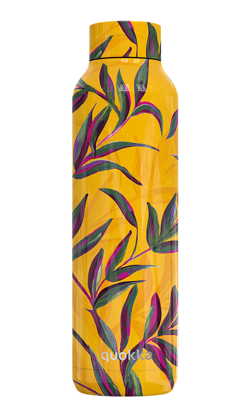 QUOKKA BOTELLA TERMO ACERO INOXIDABLE SOLID SUN GARDEN 630 ML