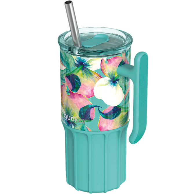 QUOKKA TAZA TERMO ACERO INOXIDABLE CON BASE DE SILICONA UMI WATERFALL GARDEN 720 ML