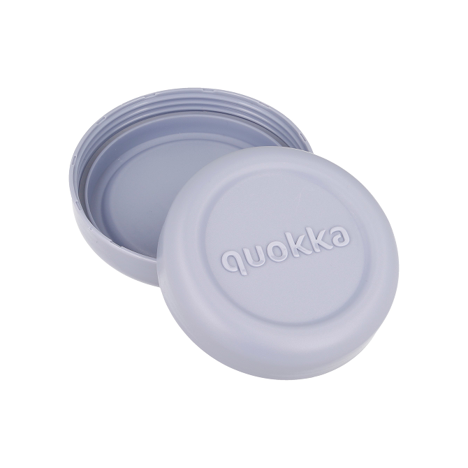 QUOKKA RECIPIENTE COMIDA MS CON FUNDA DE SILICONA BUBBLE ZEN 770 ML