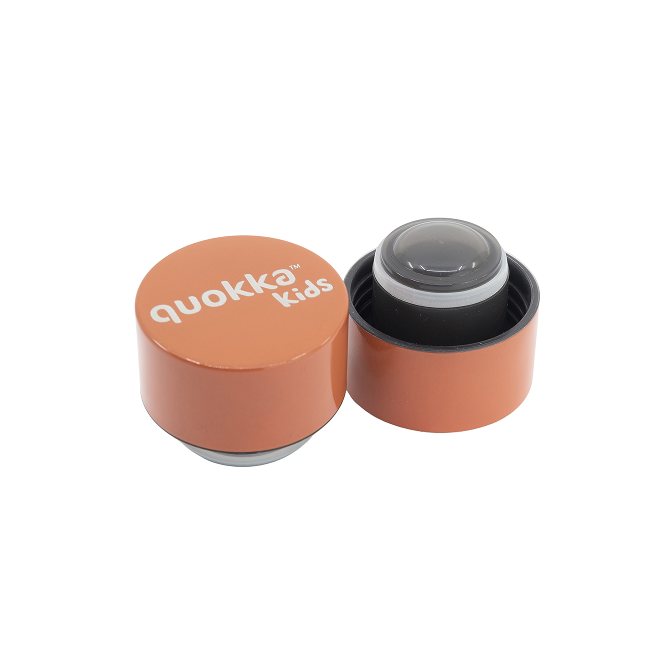 QUOKKA KIDS BOTELLA TERMO ACERO INOXIDABLE SOLID CON COLGADOR MAP OF LIFE 330 ML