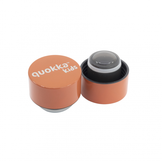 QUOKKA KIDS BOTELLA TERMO ACERO INOXIDABLE SOLID CON COLGADOR MAP OF LIFE 330 ML